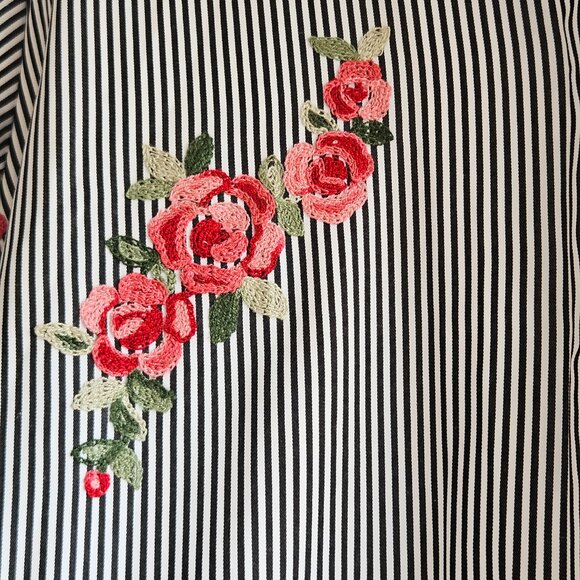 Calvin Klein Women's Dress Size 14 Cottagecore Parisian Chic Unique Romantic EUC - Picture 6 of 13